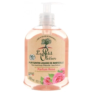 Le Petit Olivier Pure Marseille vloeibare zeep, roos, 300 ml