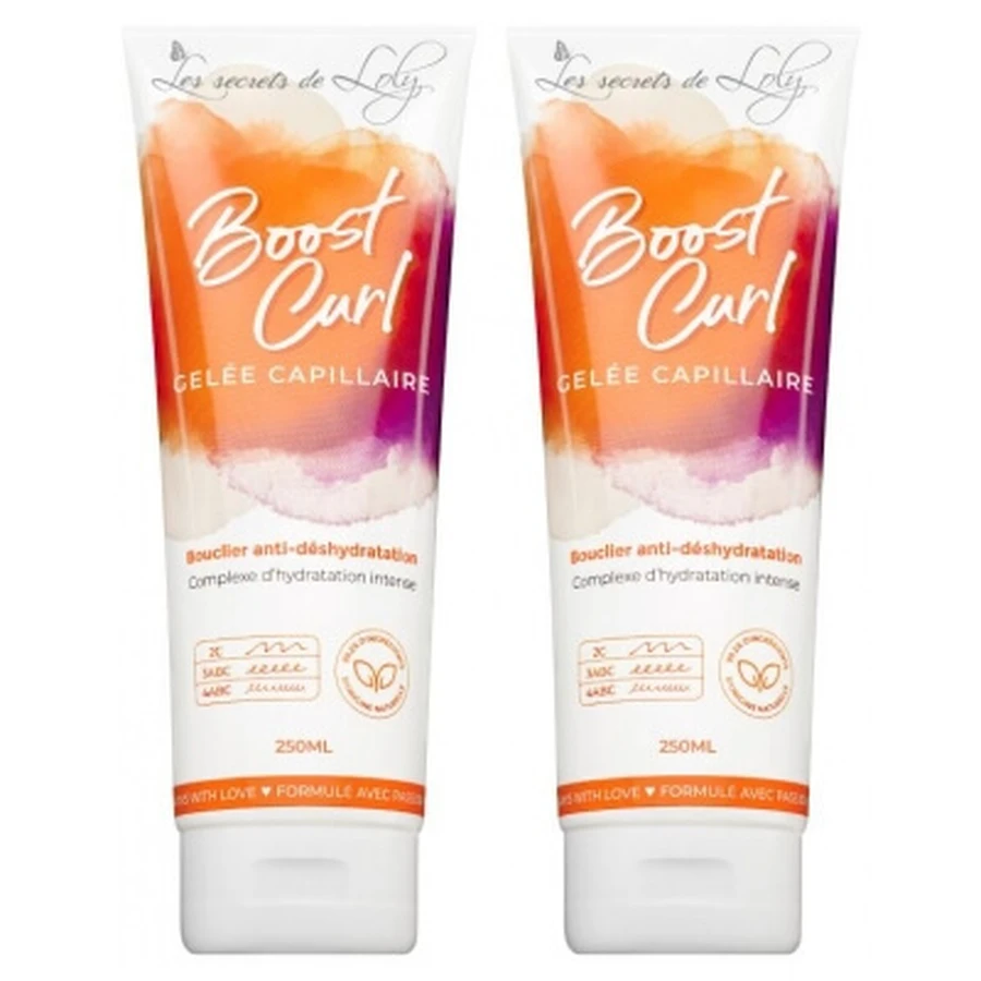 Les Secrets de Loly Gelée Capillaire Boost Curl Lot de 2 x 250 ml