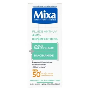 Mixa Anti-UV Anti-Blemish Fluid LSF 50+ 40 ml
