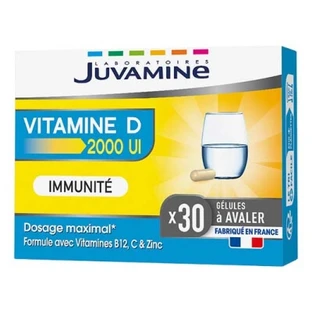 Juvamine Vitamina D, 30 cápsulas