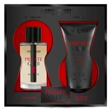 Jeanne Arthes Private Club Gift Set: Eau de Toilette 100 ml + Body & Hair Shower Gel 150 ml