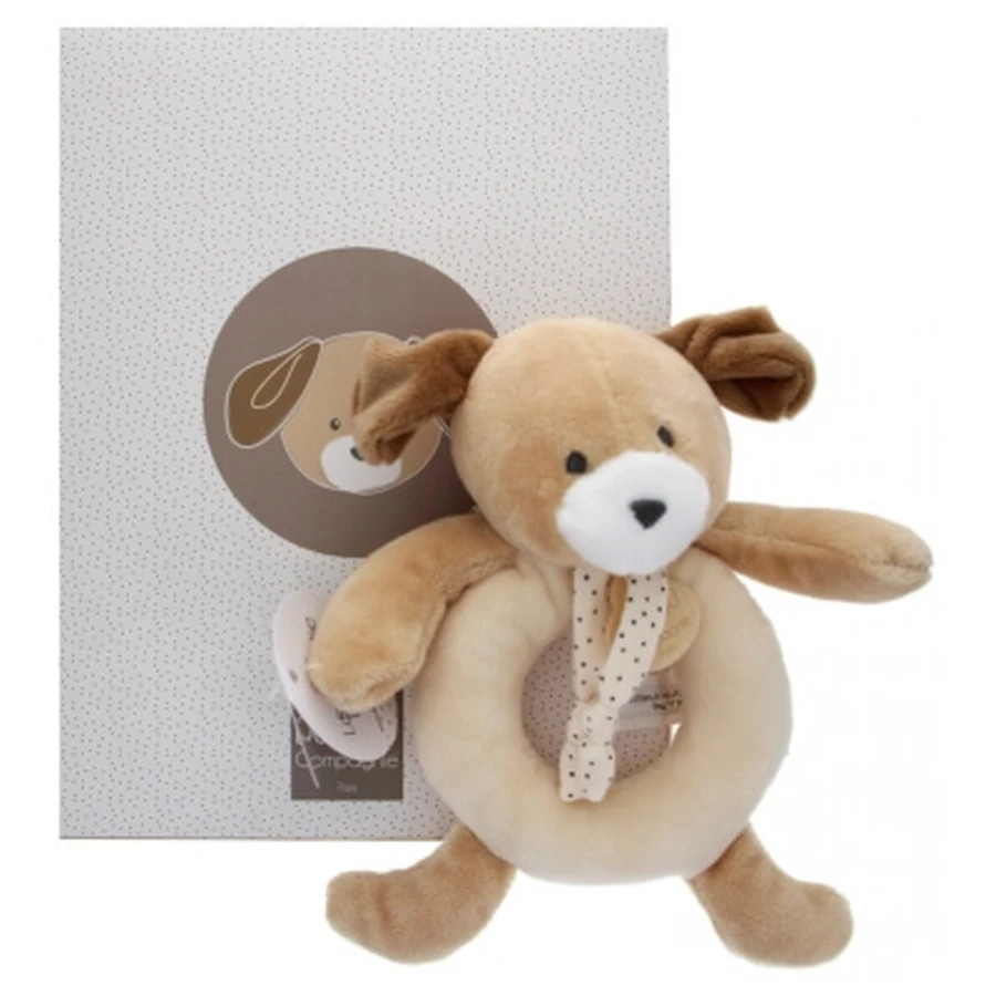Doudou & Friends: Réglisse, de hond – Doudou-rammelaar