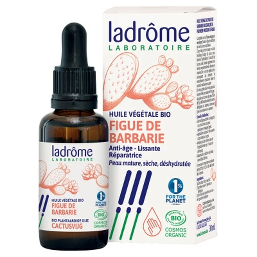 Aceite vegetal de higo chumbo ecológico Ladrôme, 30 ml