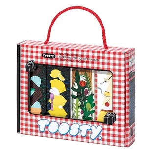 Toosty-Schnupperset: 4 Zahnpasten