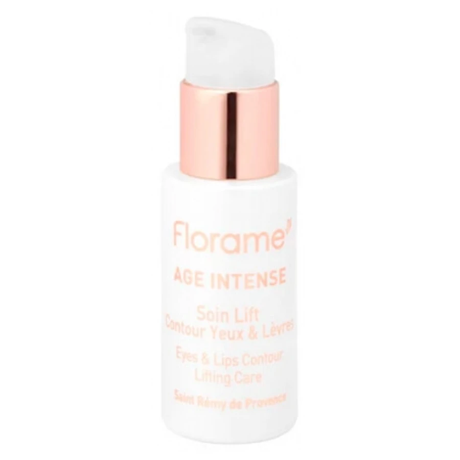 Florame Âge Intense: Tratamiento lifting orgánico para el contorno de ojos y labios, 15 ml
