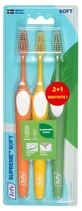 Cepillo de dientes TePe Supreme Soft, paquete de 2 + 1 gratis