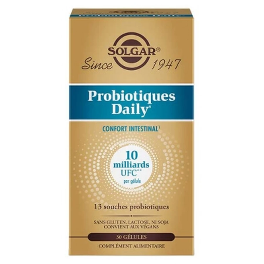 Solgar Daily Probiotics, 30 Kapseln