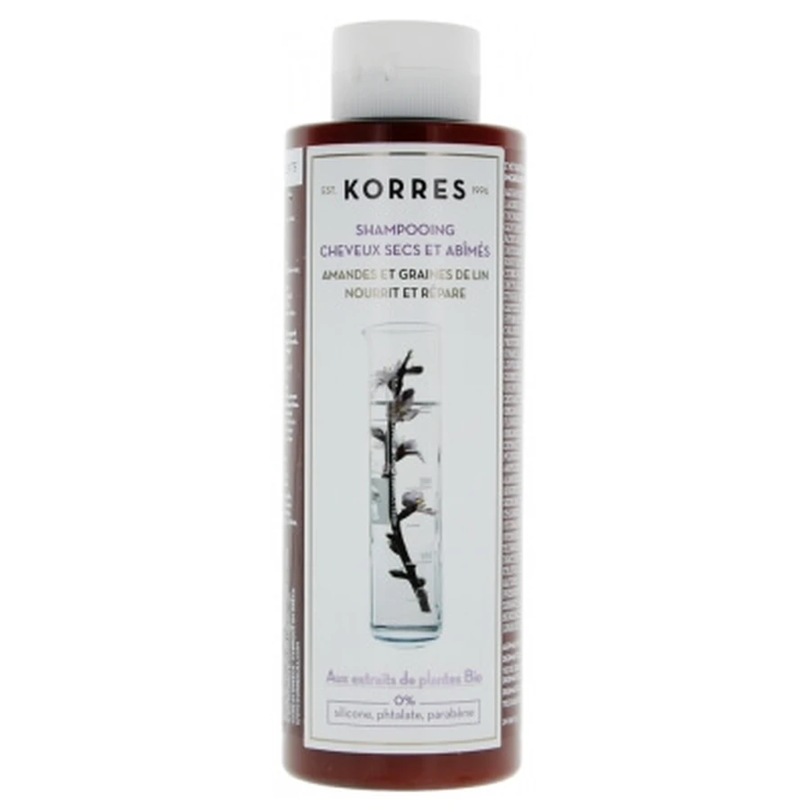 Korres Shampoo for Dry and Damaged Hair, 250 ml