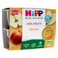 HiPP 100% Fruits Pommes dès 4/6 Mois Bio 4 Pots