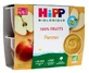 HiPP 100% Fruit: Apples, for ages 4–6 months, Organic, 4 jars