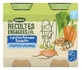 Blédina "Les Récoltes Engagées" Carrots, Leeks, Spelt, and Wild Salmon—For Babies 6 Months and Up—2 Jars