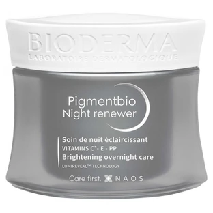 Bioderma PigmentBio Night Renewer, crema de noche iluminadora, 50 ml