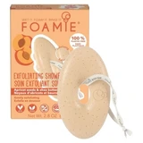 Foamie Festes Peeling-Duschgel mit Aprikosenkernen und Sheabutter, 80 g