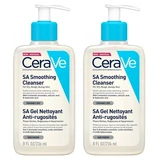 CeraVe SA Anti-Roughness Cleansing Gel, 2-Pack (236 ml each)