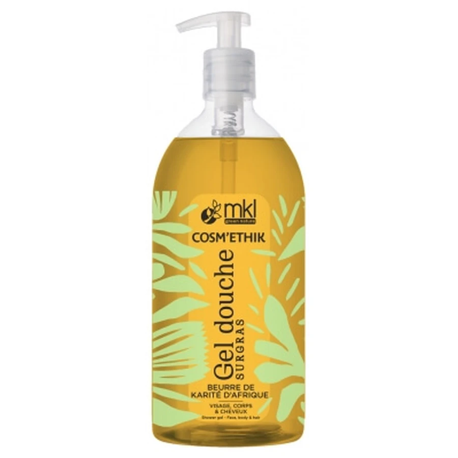 MKL Green Nature Cosm'Ethik African Shea Butter Shampoo and Body Wash, 1 L