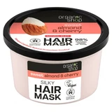 Organic Shop Natur-Haarmaske zum Farbschutz mit Mandel und Kirsche, 250 ml