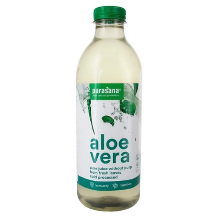 Purasana Aloë vera-sap, 1000 ml