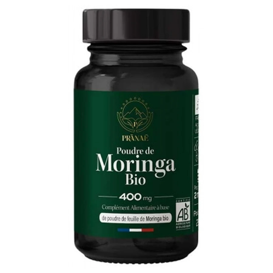 Phytalessence Moringa 400 mg Organic, 60 Capsules