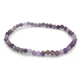 Natura Square – Armband mit facettierten Amethysten