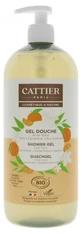 Cattier Gel Douche Aloe Vera Clémentine Fleur d'Oranger Bio 1 L