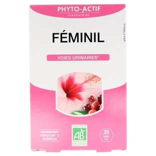 Phyto-Actif Féminil Organic Urinary Tract Support, 20 Sticks