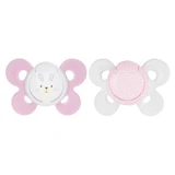 Chicco Physio Comfort 2 Sucettes Silicone 0-6 Mois
