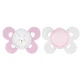 Chicco Physio Comfort 2 Silicone Pacifiers, 0–6 Months