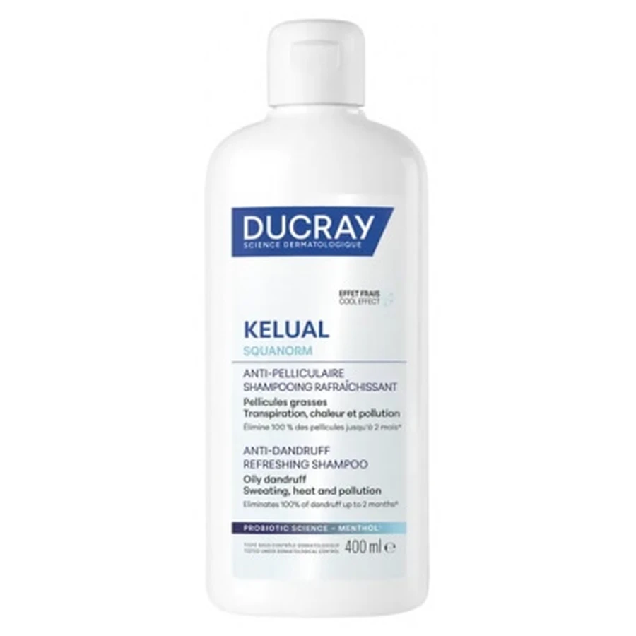 Ducray Kelual Squanorm Refreshing Anti-Dandruff Shampoo 400 ml
