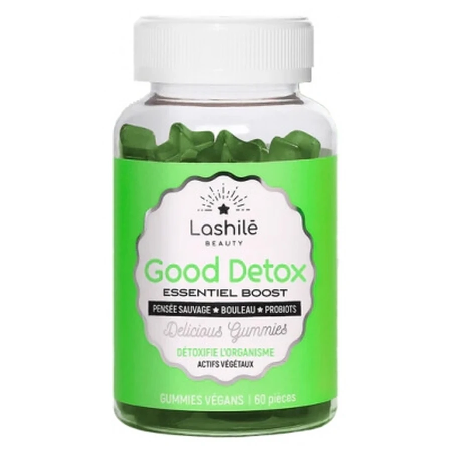 Lashilé Beauty Good Detox Essential Boost ontgift het lichaam – 60 gummies