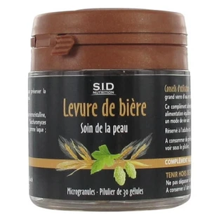 S.I.D Nutrition Huidverzorging Biergist 30 capsules