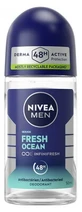 Nivea Men Fresh Ocean Déodorant Antibactérien 48H Roll-On 50 ml