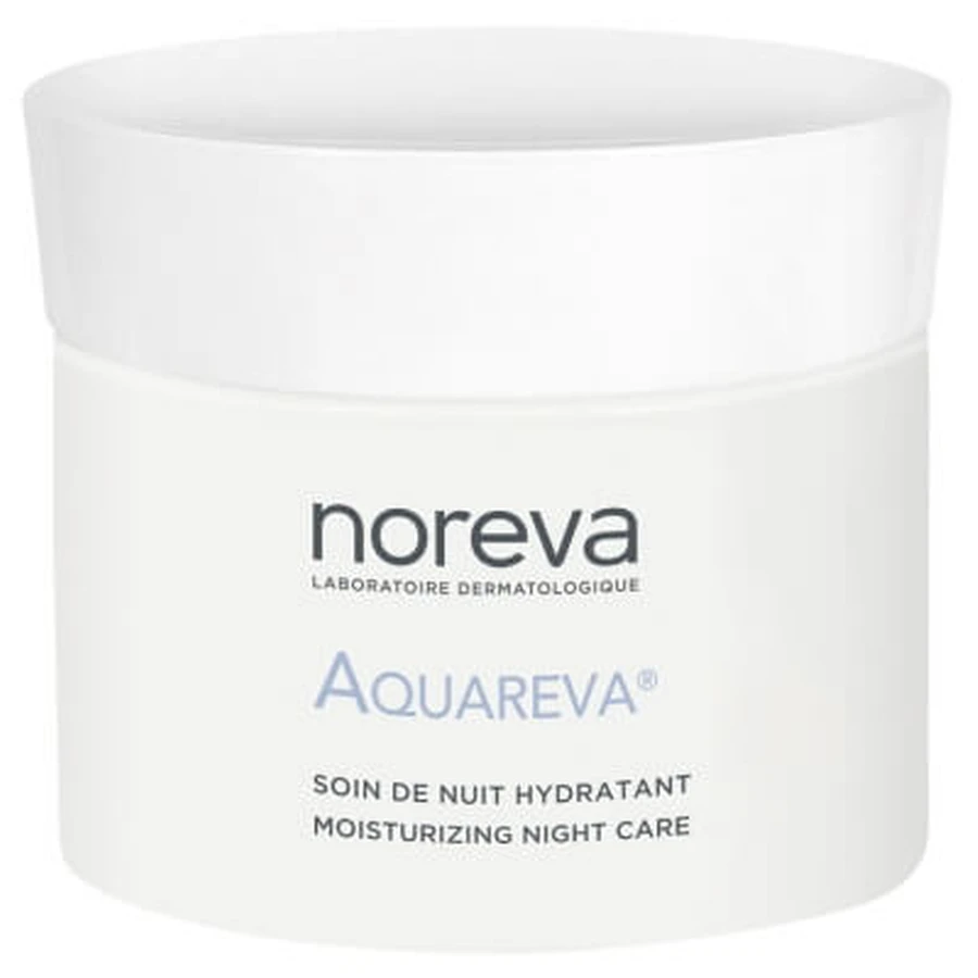 Noreva Aquareva 24-Stunden-Nachtcreme mit intensiver Feuchtigkeitsversorgung, 50 ml