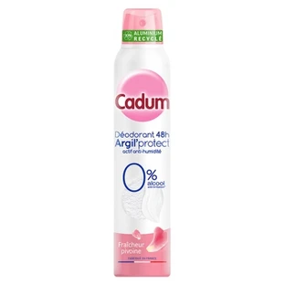 Cadum Argil'Protect 48-Stunden-Deodorant-Spray mit Pfingstrosen-Duft, 200 ml