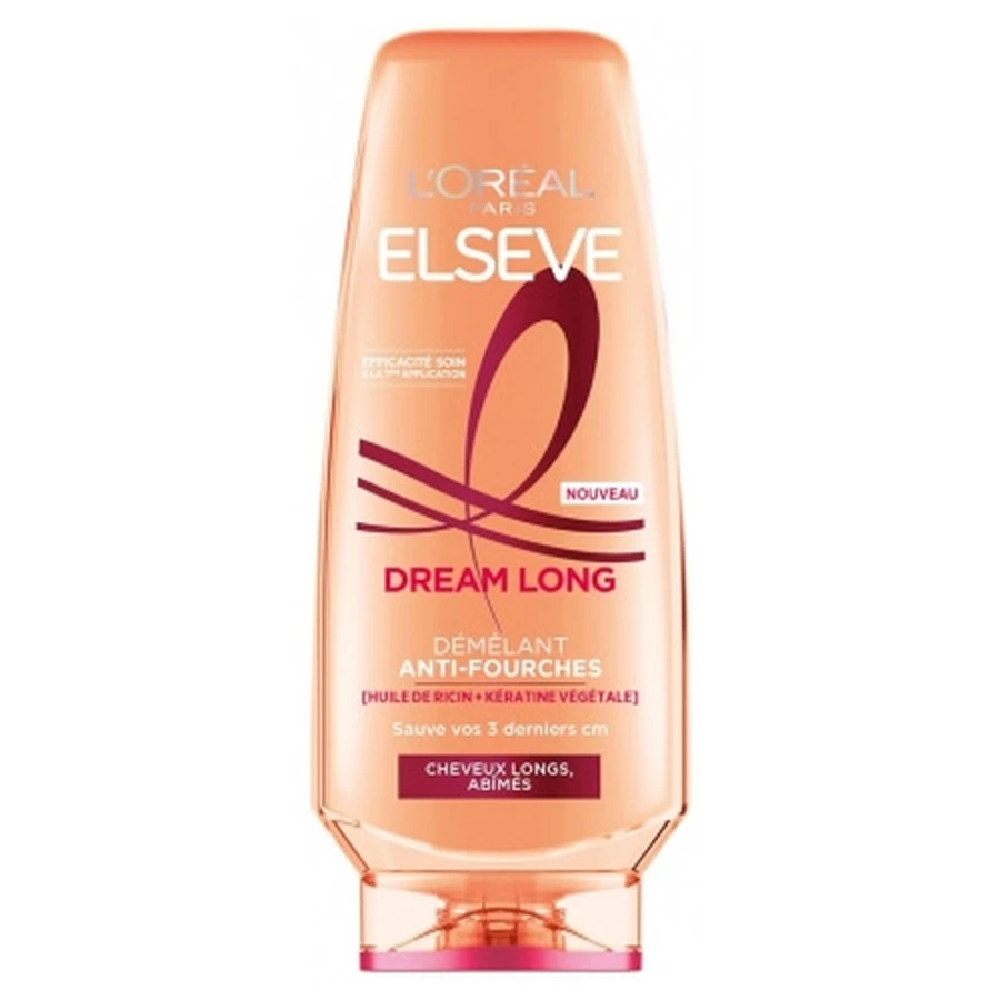 Acondicionador Elseve Dream Long de L'Oréal Paris contra las puntas abiertas, 250 ml