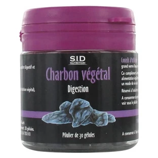 S.I.D Nutrition Digestion Charbon Végétal 30 Gélules