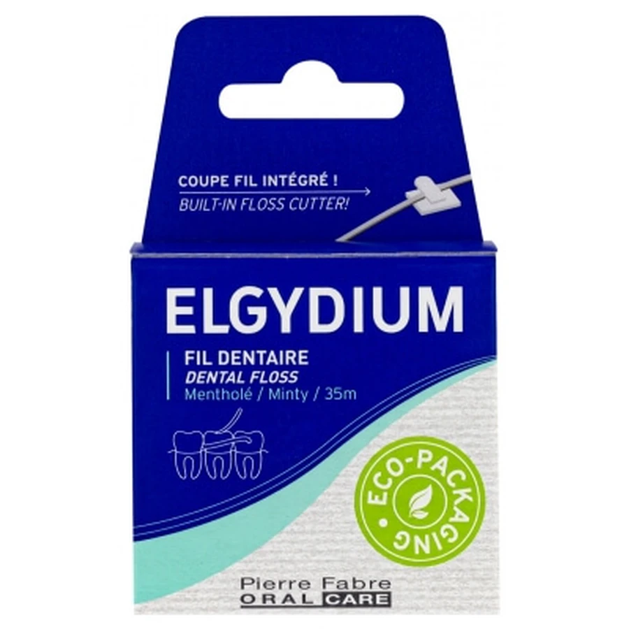 Elgydium Menthol-Zahnseide, 35 m