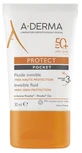 A-DERMA Protect Pocket Invisible Fluid, zeer hoge beschermingsfactor, 30 ml