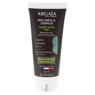 Argaïa Gebrauchsfertige grüne Tonerdepaste, 100 ml