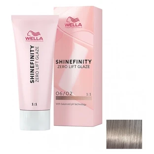 Tinte semipermanente Wella 06/02 Salvia oscura Shinefinity