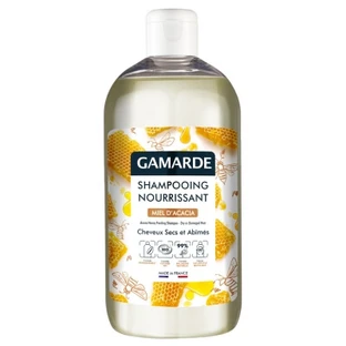 Champú nutritivo de miel de acacia Gamarde para cabello seco y dañado, ecológico, 500 ml