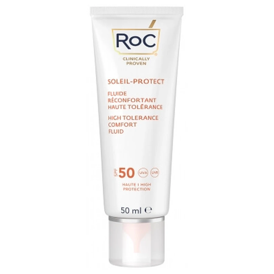 RoC Sun-Protect Beruhigendes, besonders hautverträgliches Fluid LSF 50, 50 ml