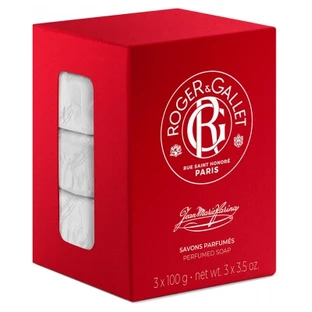 Roger & Gallet Jean-Marie Farina 3 Scented Soaps, 100 g Each
