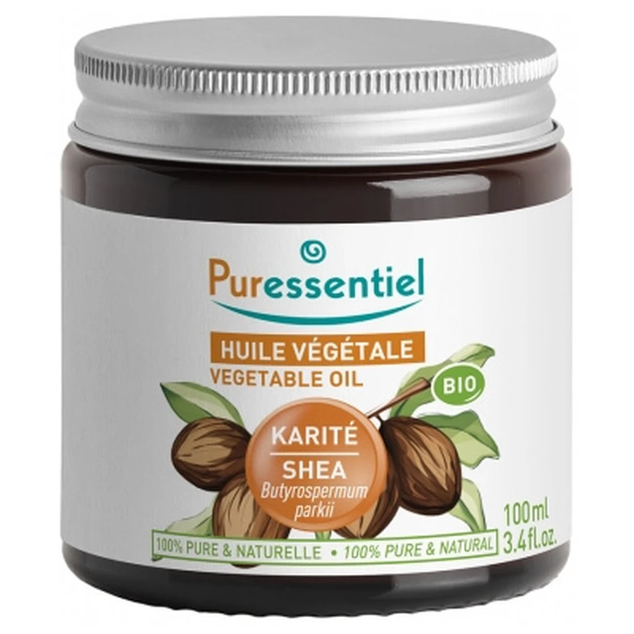 Puressentiel Biologische Shea (Butyrospermum parkii) Plantaardige Olie, 100 ml