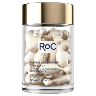RoC Retinol Correxion Smoothing Night Serum-capsules, 30 biologisch afbreekbare capsules