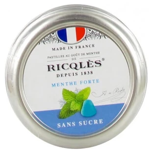 Ricqlès Pastilles à la Menthe Forte Sans Sucre 45 g