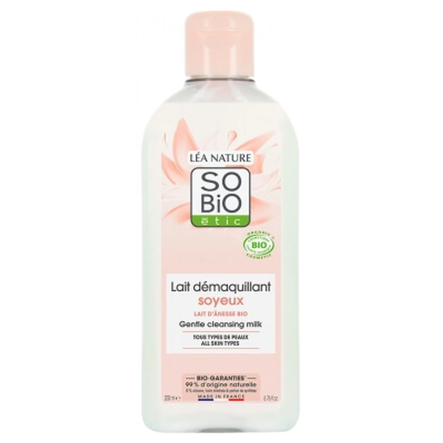 Léa Nature SO BIO étic Silky Reinigingsmelk met biologische ezelinnenmelk 200 ml