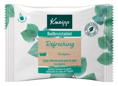 Kneipp Refreshing Eucalyptus Effervescent Bath Tablet, 1 Tablet