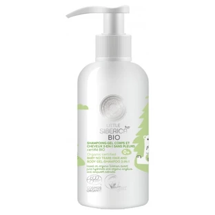 Natura Siberica Little Siberica Organic 2-in-1 Tear-Free Body and Hair Shampoo-Gel, 250 ml