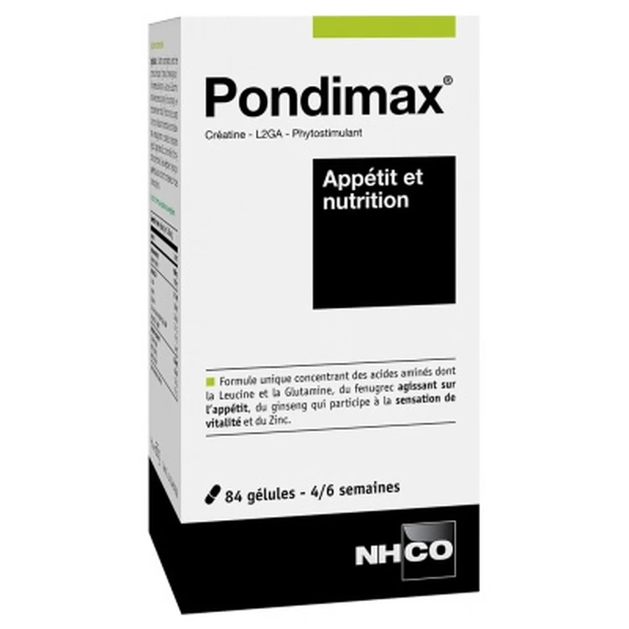 NHCO Pondimax Appetit und Ernährung 84 Kapseln