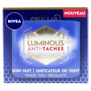 Nivea Cellular Luminous630 Anti-Dark Spot Night Cream for an Even Complexion 50 ml